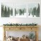 JarThenaAMCS Set of 3 Winter Trees Wall Art Prints Snow Covered Mountain Forest Art Poster Xmas Winter Nature Room Decor for Gallery Living Room Bedroom Wall, 11 x 14 Inch (No Frame)